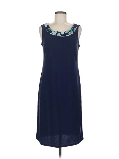 Pre-owned R & M Richards Casual Dress In Blue