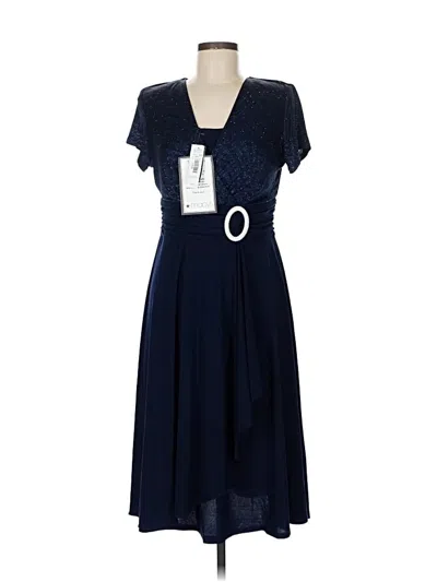 R & M Richards Casual Dress In Blue