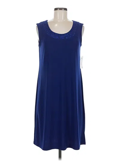 Pre-owned R & M Richards Casual Dress In Blue