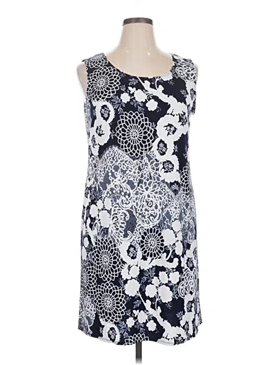 Pre-owned R & M Richards Casual Dress In Blue