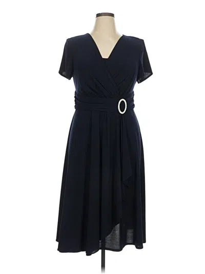 Pre-owned R & M Richards Casual Dress In Blue