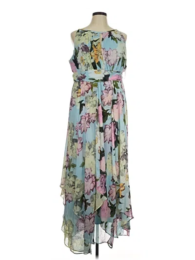 Pre-owned R & M Richards Casual Dress In Blue