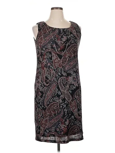 Pre-owned R & M Richards Casual Dress In Brown