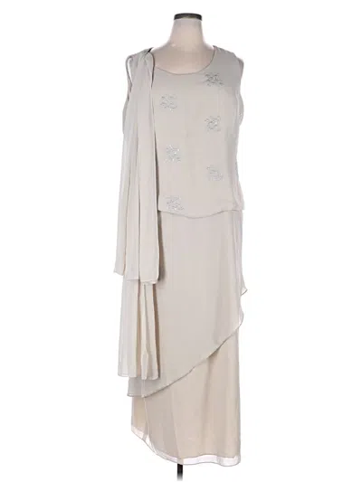 Pre-owned R & M Richards Casual Dress In Gray