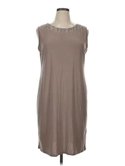 Pre-owned R & M Richards Casual Dress In Gray