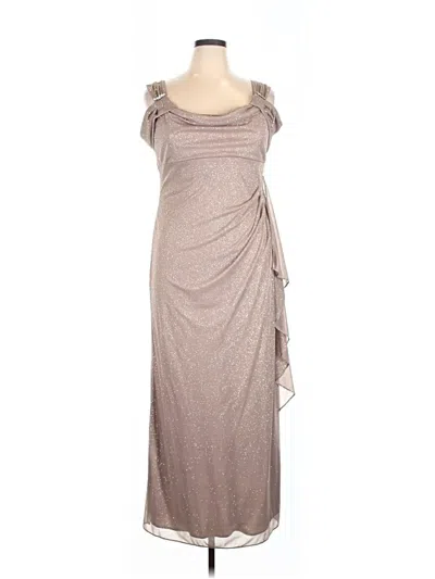 Pre-owned R & M Richards Casual Dress In Gray