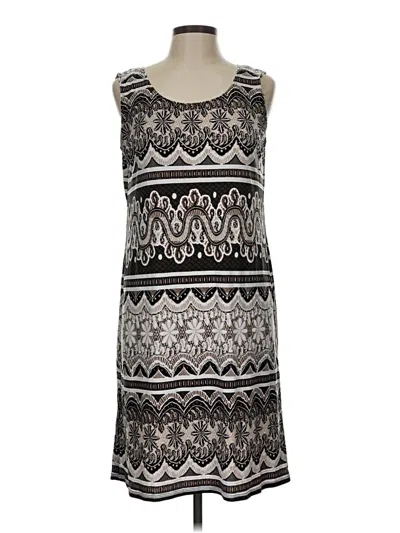 Pre-owned R & M Richards Casual Dress In Gray