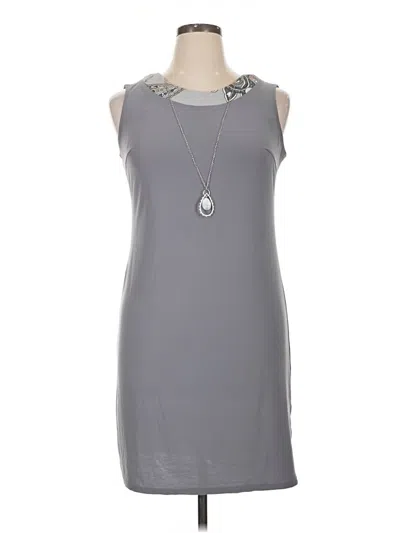 Pre-owned R & M Richards Casual Dress In Gray