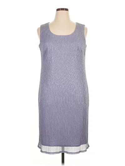 Pre-owned R & M Richards Casual Dress In Gray