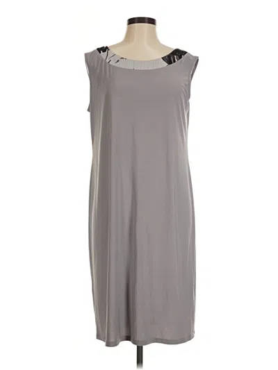 Pre-owned R & M Richards Casual Dress In Gray