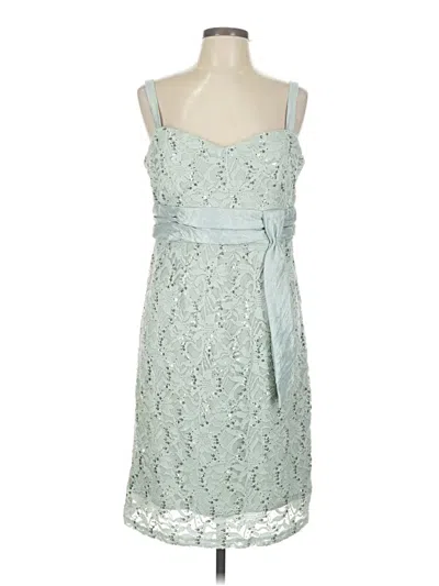 Pre-owned R & M Richards Casual Dress In Green