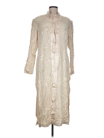 Pre-owned R & M Richards Casual Dress In Ivory