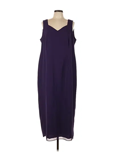 Pre-owned R & M Richards Casual Dress In Purple