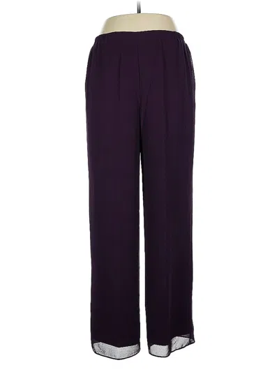 Pre-owned R & M Richards Casual Pants In Purple