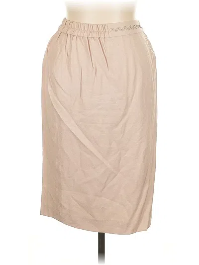 Pre-owned R & M Richards Casual Skirt In Brown