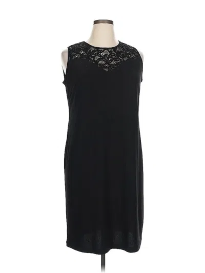 Pre-owned R & M Richards Cocktail Dress In Black