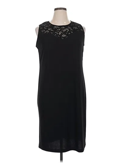 Pre-owned R & M Richards Cocktail Dress In Black