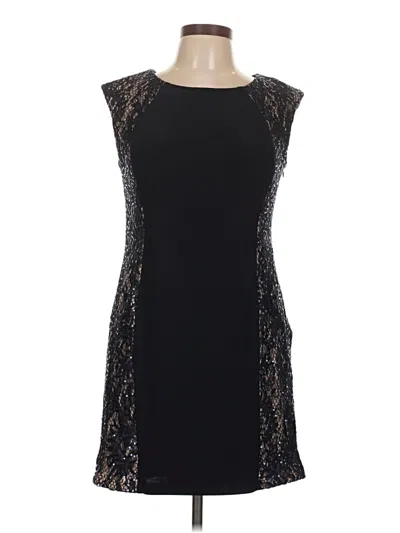 Pre-owned R & M Richards Cocktail Dress In Black