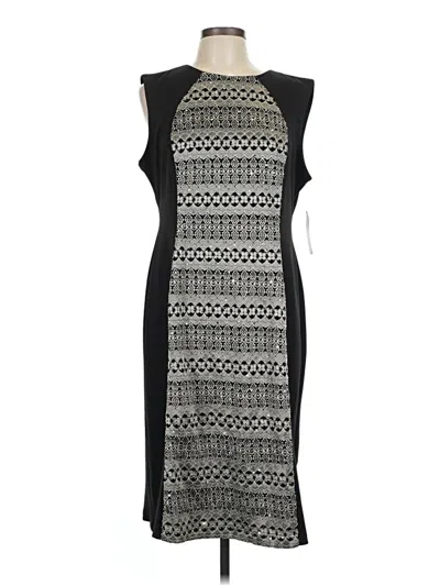 Pre-owned R & M Richards Cocktail Dress In Black