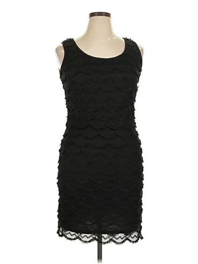 Pre-owned R & M Richards Cocktail Dress In Black