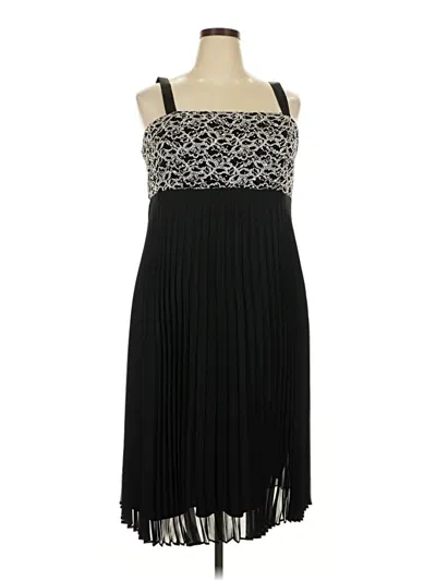 Pre-owned R & M Richards Cocktail Dress In Black