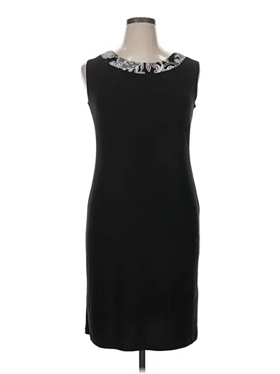 Pre-owned R & M Richards Cocktail Dress In Black
