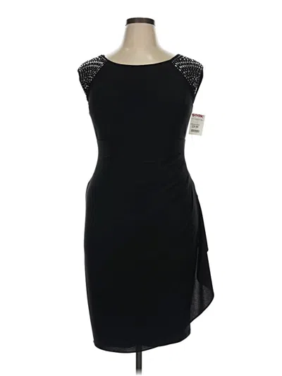 Pre-owned R & M Richards Cocktail Dress In Black