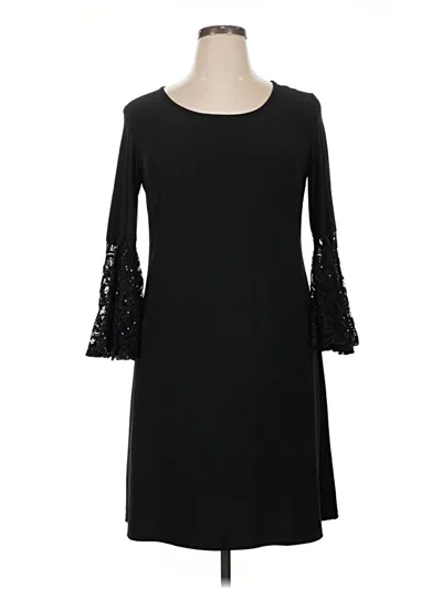 Pre-owned R & M Richards Cocktail Dress In Black