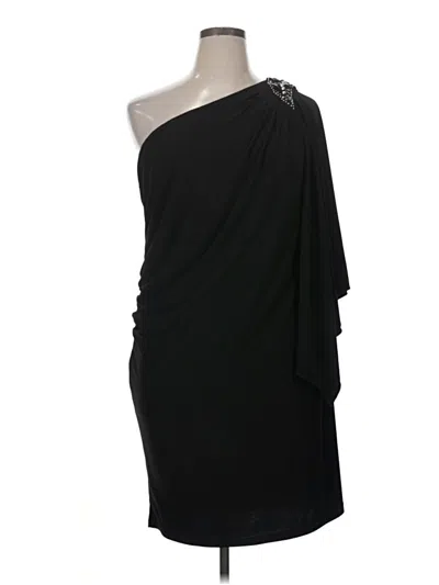 Pre-owned R & M Richards Cocktail Dress In Black