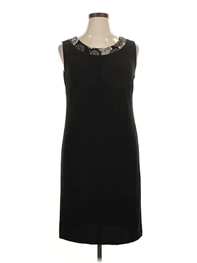 Pre-owned R & M Richards Cocktail Dress In Black