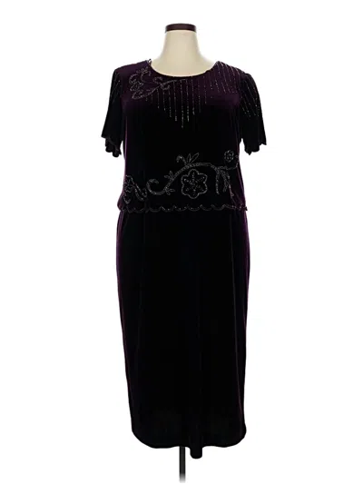 Pre-owned R & M Richards Cocktail Dress In Black