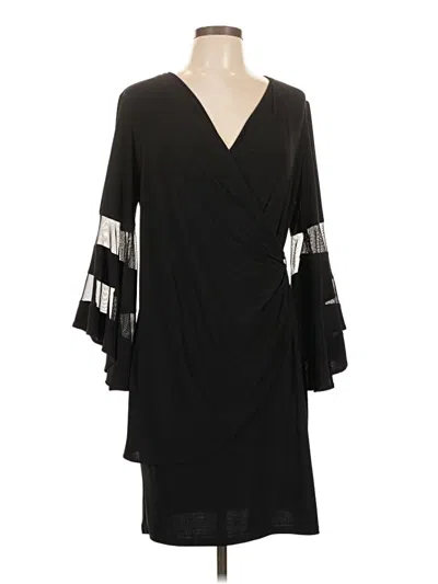 Pre-owned R & M Richards Cocktail Dress In Black