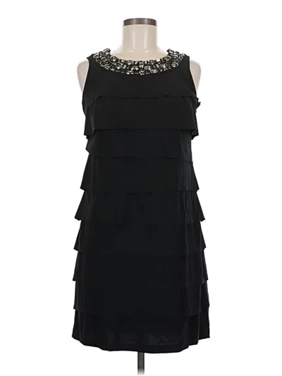 Pre-owned R & M Richards Cocktail Dress In Black