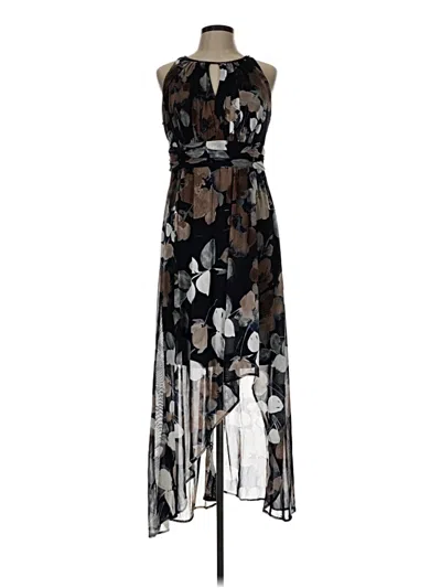 Pre-owned R & M Richards Cocktail Dress In Black