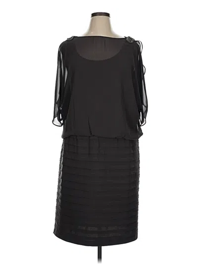 Pre-owned R & M Richards Cocktail Dress In Black