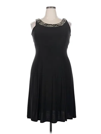 Pre-owned R & M Richards Cocktail Dress In Black