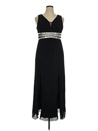 Pre-owned R & M Richards Cocktail Dress In Black