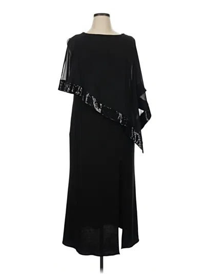 Pre-owned R & M Richards Cocktail Dress In Black