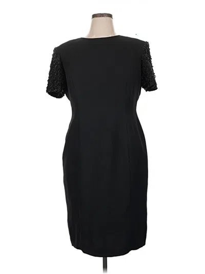 Pre-owned R & M Richards Cocktail Dress In Black