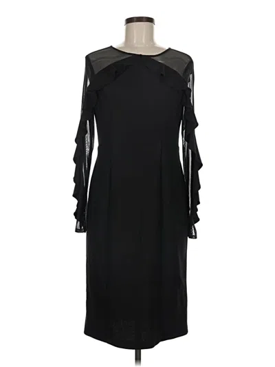 Pre-owned R & M Richards Cocktail Dress In Black
