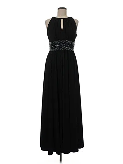 Pre-owned R & M Richards Cocktail Dress In Black