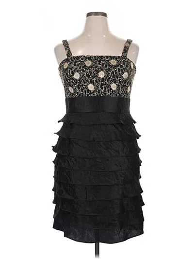 Pre-owned R & M Richards Cocktail Dress In Black