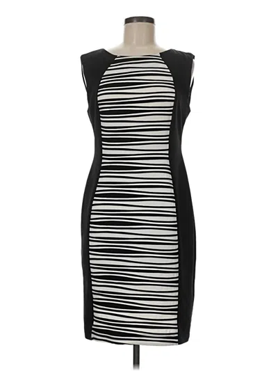 Pre-owned R & M Richards Cocktail Dress In Black