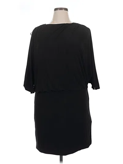 Pre-owned R & M Richards Cocktail Dress In Black