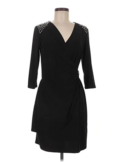 Pre-owned R & M Richards Cocktail Dress In Black