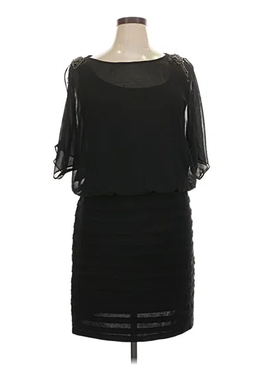 Pre-owned R & M Richards Cocktail Dress In Black