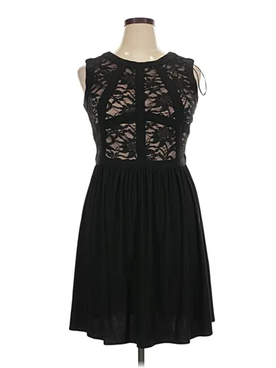 Pre-owned R & M Richards Cocktail Dress In Black