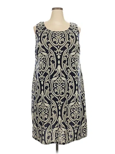 Pre-owned R & M Richards Cocktail Dress In Blue