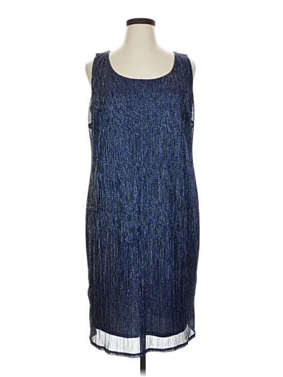 Pre-owned R & M Richards Cocktail Dress In Blue