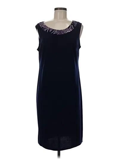 Pre-owned R & M Richards Cocktail Dress In Blue